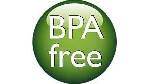 Bình được làm từ vật liệu không chứa BPA