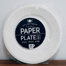 Set 26 đĩa giấy đường kính 15cm 