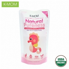 Nước rửa bình & rau quả chiết xuất thảo mộc tự nhiên  K-Mom Hàn Quốc (dạng túi 500ml)
